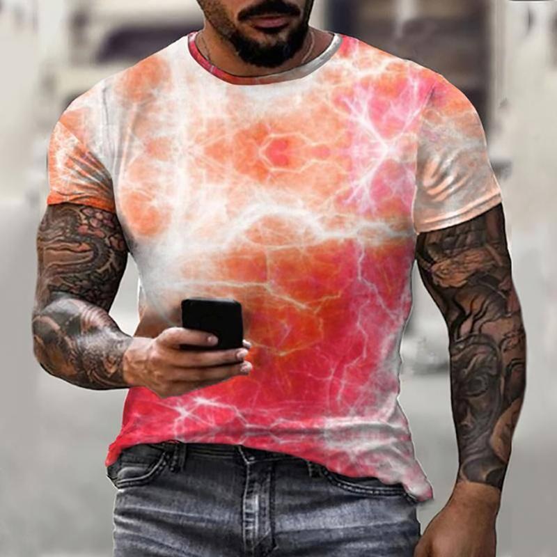 Lightning 3D Print T-shirt Men Women Fashion Streetwear Casual Short Sleeve T Shirts Oversized Harajuku Tees Kids Tops Clothing