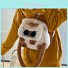 Cat Plush Backpack With Cartoon Design For Daily Use And Storage Comfort