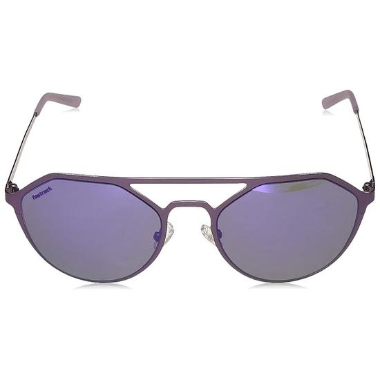 Fastrack Square Shaped Sunglasses With Mirrored Lens Technology for Women