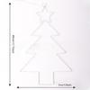 Christmas LED String Lights 8 Colors Adjustable, Battery Powered Xmas Tree Lights, Festive Home Party Decoration