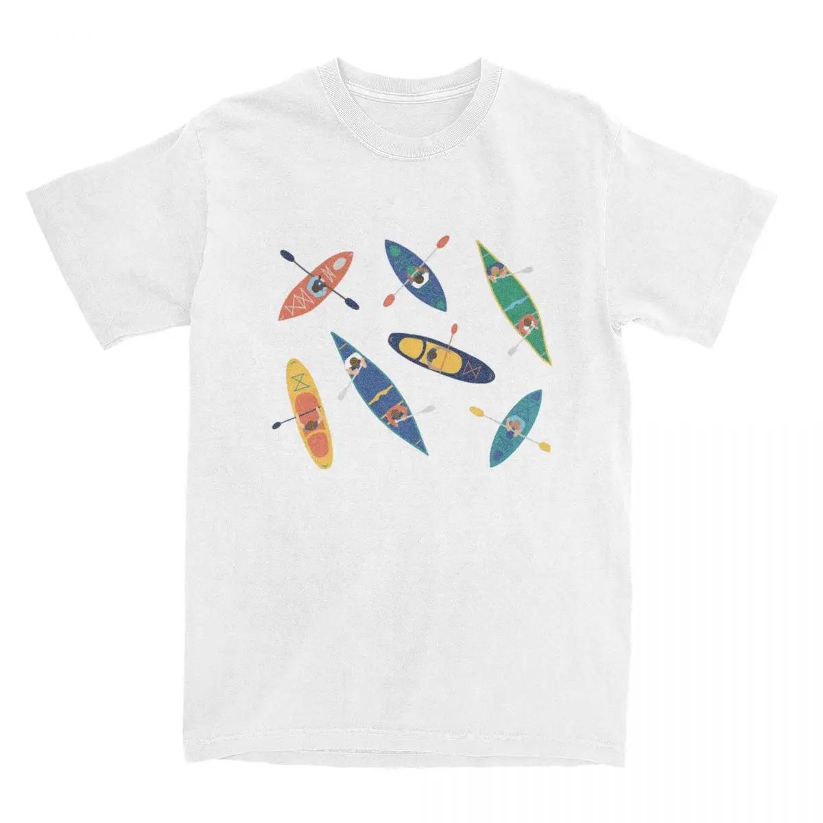 

Гребцы Сапсерфинг Мужская Женская Футболка Каякинг Мерч Удивительные Футболки Хлопок Все Сезоны Одежда XXXXXL белый