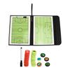 Soccer Coaching Board Portable Foldable Football Magnetic Board Kit with Marker Pen