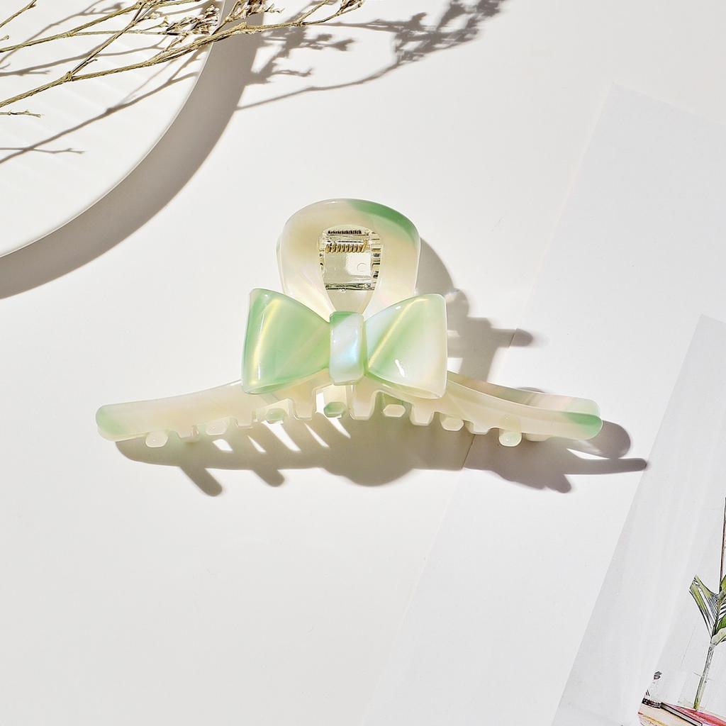 1pc simple high-end vinegar clip, multifunctional bow hair clip, back of the head hair clip, bow tie, shark clip hair accessory