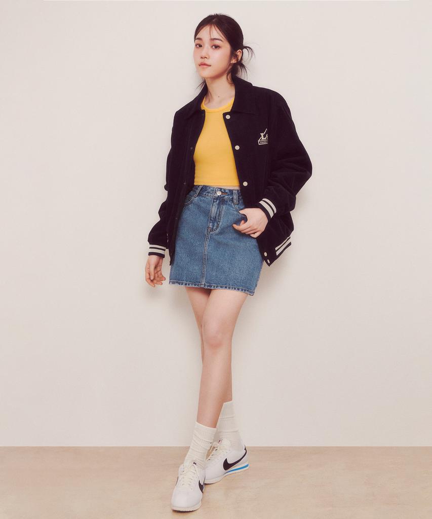 Lee Mini Denim Skirt Indigo Medium