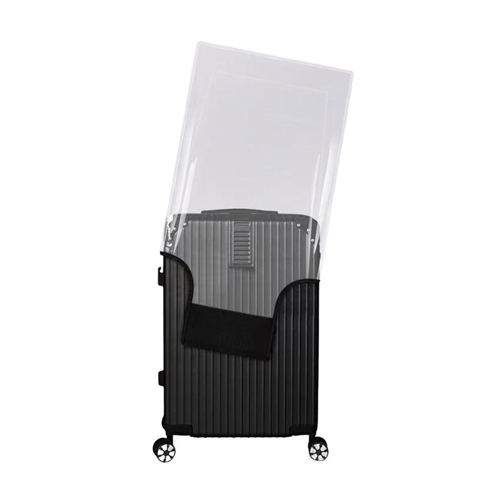 20-28 Inch Travel Luggage Cover Transparent Waterproof Luggage Protector Cover Dustproof PVC Suitcase Protector Cover Luggage