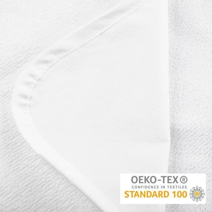 Protège Matelas - Lumaland - 70 x 140 cm - Imperméable - Hypoallergénique - Anti-Acarien