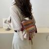 Ethnic Style Large-capacity Fringed Small Bag Women's Spring and Summer New Women's Backpack Versatile Leisure Bag Tide