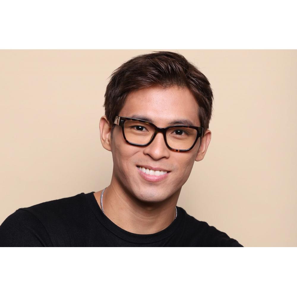 Off White Optical Style 56 Blue Light Block 6000 Unisex Eyeglasses