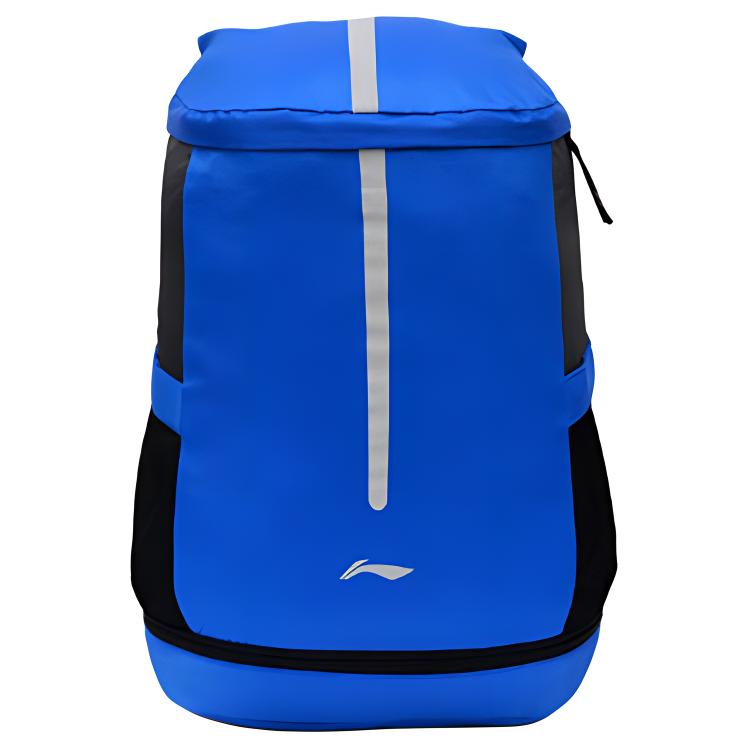 

New LiNing Polyester Travel Bags Backpack Regular Unisex Crystal Blue ABDM015-1 31.5*14.5*48.5CM