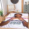 Mbappe 211 Customized Name Floor Mat Perfect for Living Rooms Outdoor Study Room Dormitory Antislip Carpet Decorate Offices Best for Christmas
