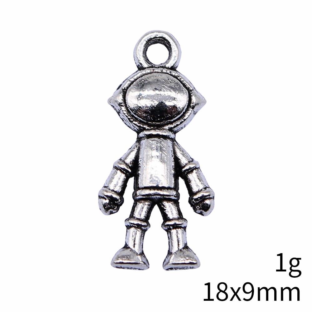 Gifts For Women Charms For Keychains Rainbow Galaxy Robot Charms Pendant Audience Car Pendant