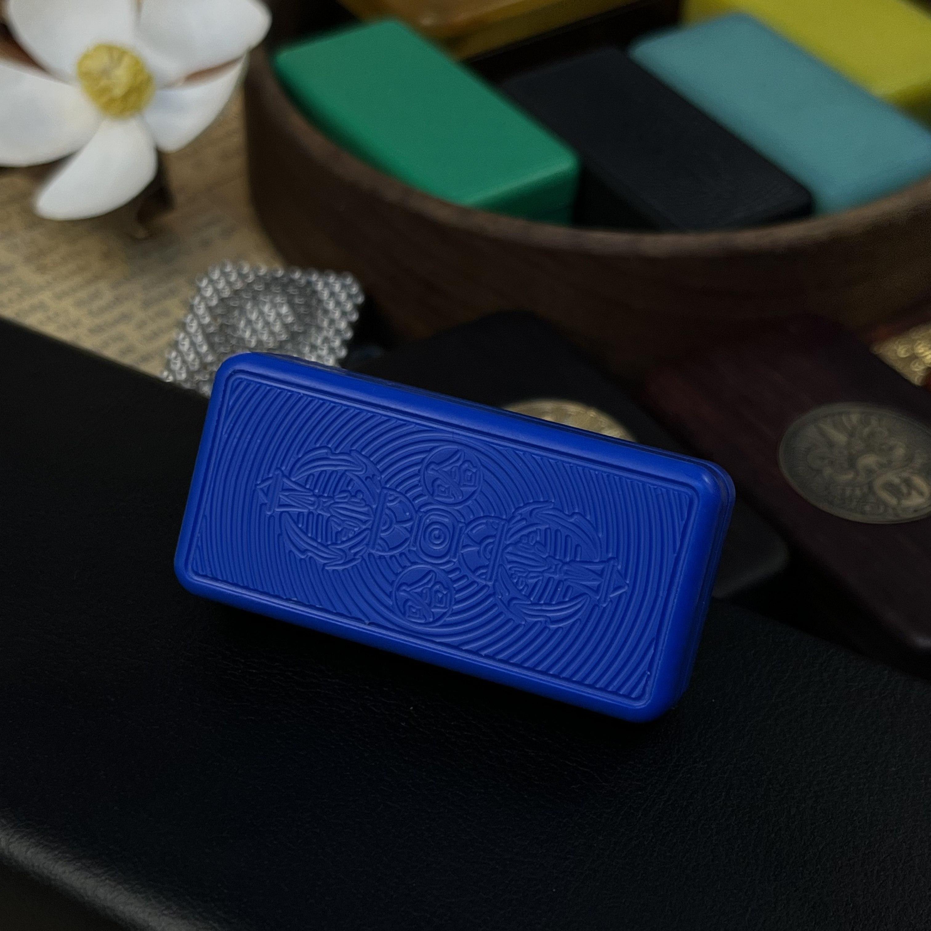 

Metal Fidgeting Mechanical Slider Titanium Alloy Magnetic Push Card Ratchet Wheel Haptic Coin Edc Tactile Counter Stress Reducing Toys