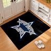 Dallas Cowboys Carpet Door Mat for Living Room or Bedroom Protective Mat Under Chair Office Decoration Christmas Gift Birthday Present