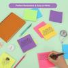 8Pcs with Lines Self Sticky Notes Pad 8 Rainbow Color Student Writing Marker  Notebook