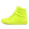 Fashion Brand Womens Breathable High Top Skateboard Shoes Casual Non-slip Sport Shoes Ladies Platform Hidden Increasing Leather Sneakers