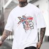 Black Xtreme Motocross Rider Graphic Tshirt Dirt Bike Extreme Sport Print Soft Cotton Unisex Oversized Short Sleeve Tee