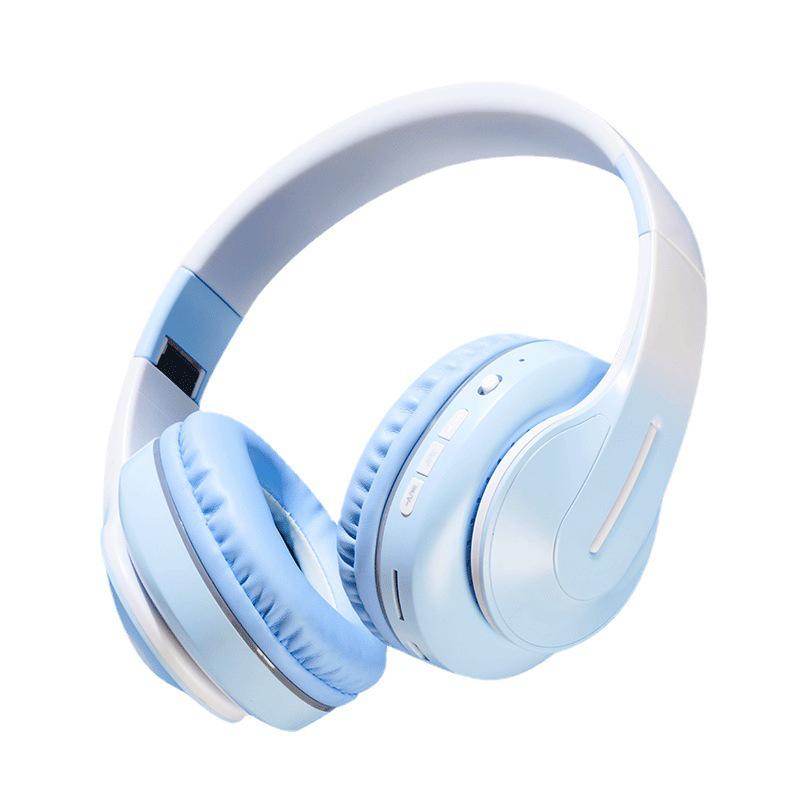 Gradient Color Wireless Stereo Gaming Headset