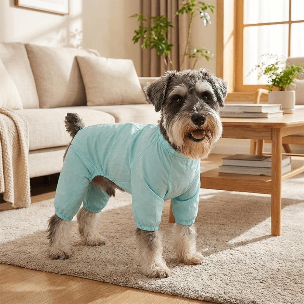Polyester Fiber Pet Four Legged Pants Waterproof Thin Dog Jumpsuit Dust-proof Insect Prevention Pet Clothes for Dogs Cats