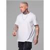 Summer Round Neck Fashionable Casual Pure Cotton Solid Color Short Sleeved Men's T-shirts