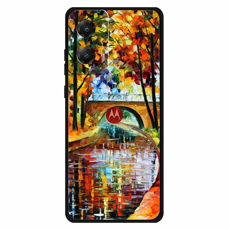 Soft Silicone Phone Cases For Moto G Stylus 5G 2024 Case Flower Cool Printed Shell For Motorola MOTO G Stylus 5G 2023 Covers Cat