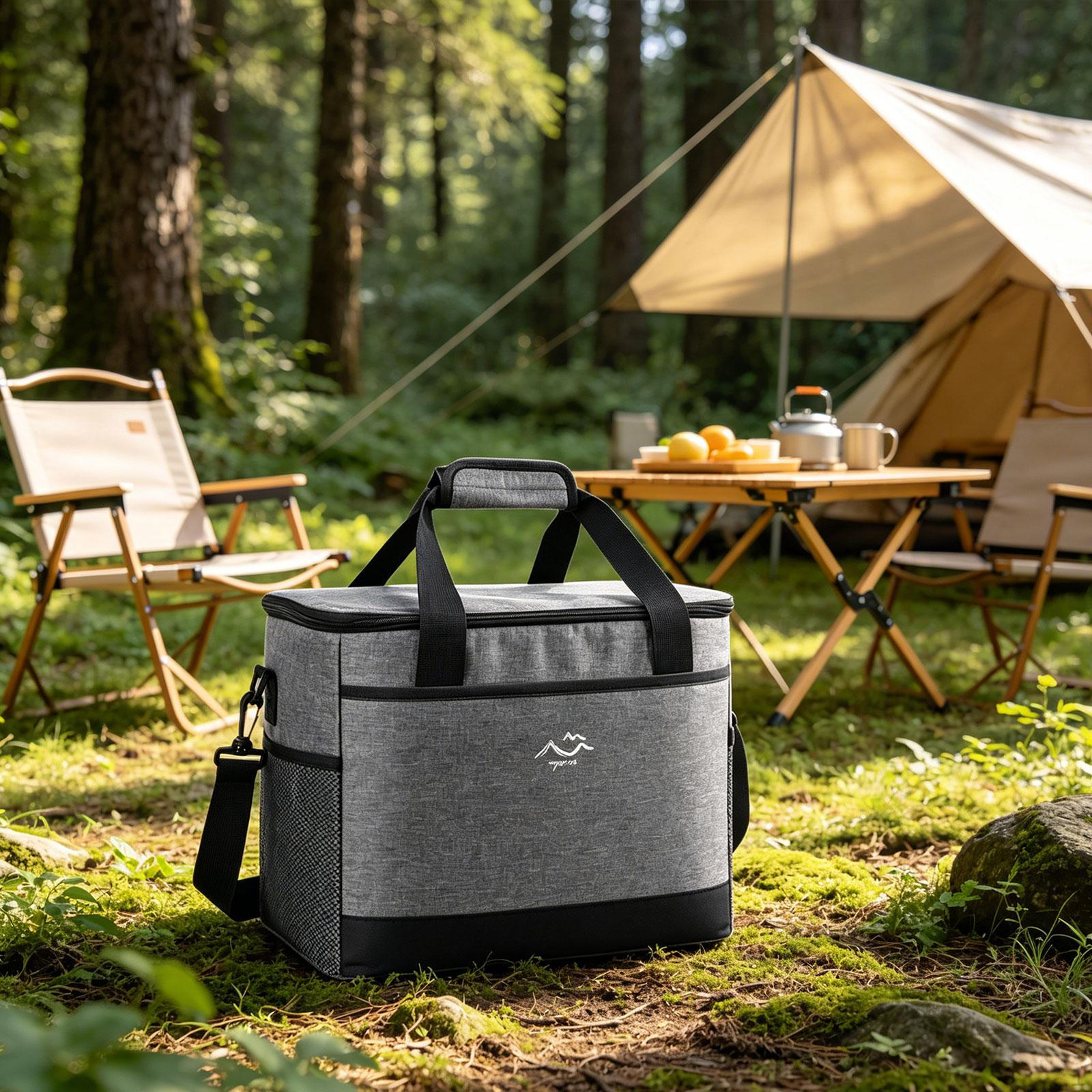 

Insulated Picnic Bag Lunch Box Leakproof Oxford Cloth Waterproof Design Suitable for Outdoor