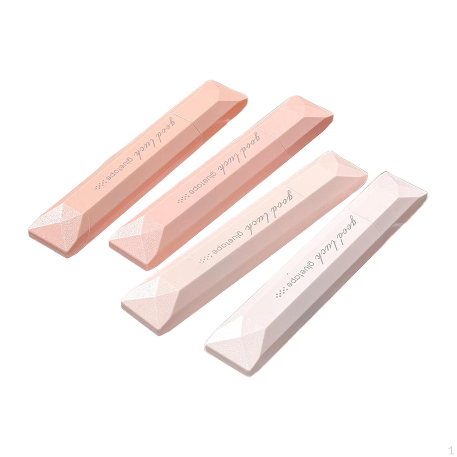 

4 штуки Ролик с клейкой лентой для скрапбукинга, художественных проектов, офис, зеленый розовый