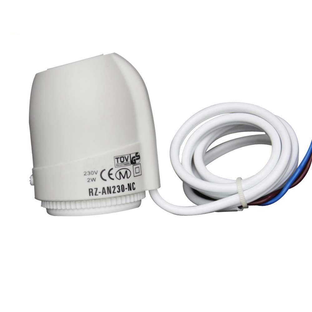 

Beok Wireless Smart Thermostat Controller Zone Heating System Hub Controller for Gas Boiler Water Floor Actuator Alexa Google NC actuator