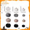 12Pcs Artificial Velvet Pumpkin Autumn Decor Versatile Soft Fall for Window Sill