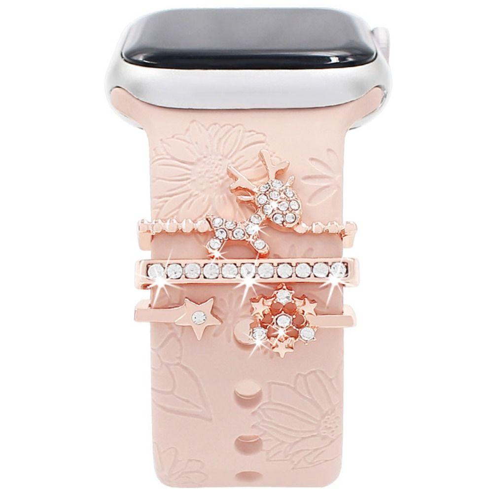 Jewelry Strap Decorative Ring Diamond DiamondOrnament for Apple Watch Band Watch Band