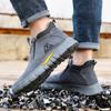 Electric Welder Safety Boots Men Anti Smashing Anti Piercing Work Protection Shoes Steel Toe Anti Scalding Shoe Sneakers