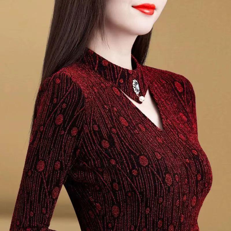 

Новая зимняя базовая рубашка для женщин для женщин с полуворотником-водолазкой базовая рубашка темперамент для женщин для женщин 4XL