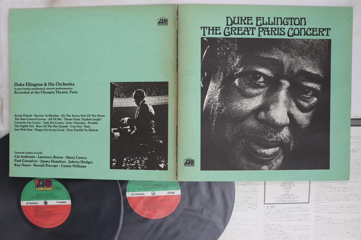 

Виниловая пластинка DUKE ELLINGTON Great Paris Concert P45478A ATLANTIC 1976 Япония Джаз Б/у
