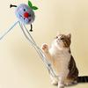 Cartoon Character Plush Bell Tassel Ball Sounding Cat Teaser Wand
