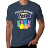 Peeps Easter Chillin With My Peeps TShirt Mechanic Work Tee Shirt