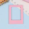 Magnetic Picture Frames For Refrigerator 3 Inch Fridge Color Photo Frame Magnets Album For Instax Mini Film Photo Frames Papers