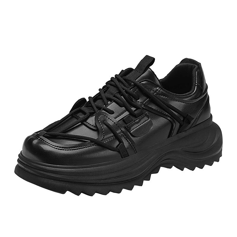 

Новая обувь на тонкой подошве с увеличенной износостойкостью и противоскольжением, повседневная обувь для мужчин, повседневный ретро-стиль, модная, универсальная, простая 44