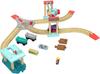 Thomas the Tank Engine Wooden Track Mean Freight Mischievous Freight Cars and Crane Set Wooden Toy GGH31 Series Cars, Charlie's [SFC Certified]