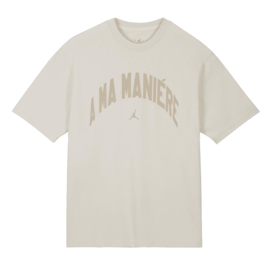 

Jordan X A Ma Maniére FW24 Logo Letter Fashion Pullover Crew Neck Short Sleeve T-Shirt Unisex T-Shirt White HF0538-030 L