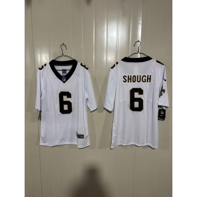 2026 NFL St. Saints 6 Shough Maglia da Calcio Ricamata Uomo Donna