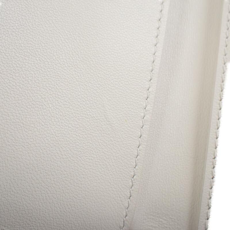 Dior  S5175UNID_M030 Tri-fold wallet white Calfskin Women