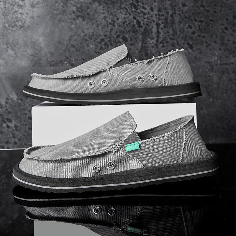 Fashion High-quality Men's Shoes,Breathable Canvas Shoes,lightweight Soft Soled Handmade Cloth Shoe,summer Casual Shoes Zapatos Casuales