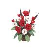 Artificial 1/12 Dollhouse Miniature Fake Green Plant Flower In Pot  Garden 