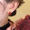 Elegant Water Drop Enamel Earrings - Versatile, Fashionable, and Lightweight