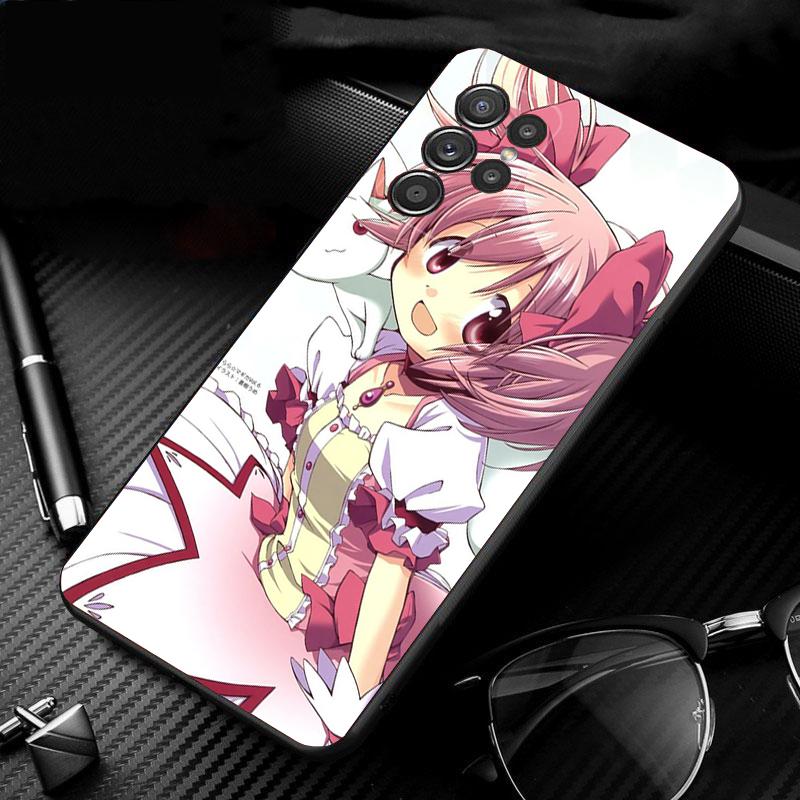 Phone Case For Samsung Galaxy S26 S25 S24 S23 S22 Ultra S23 S22 S25 Plus S24 FE S26Edge Puella Magi Madoka Magica
