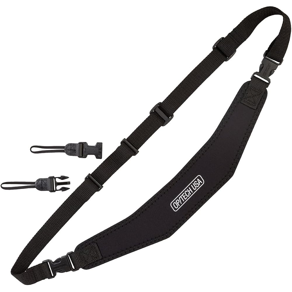OP/TECH Utility Strap Sling Black Adjustable Length Durable Camera Accessory
