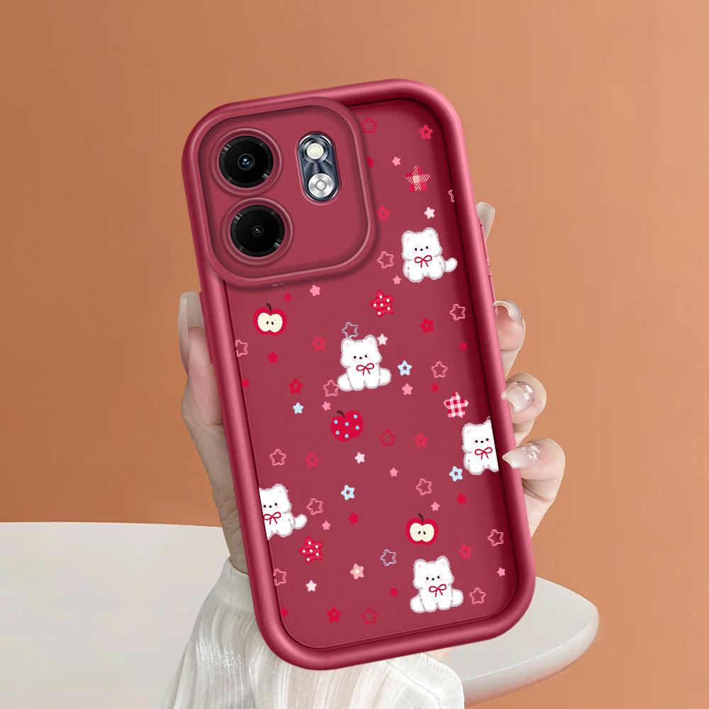 Soft Silicone Phone Casing Full Cover Camera Shockproof Protection Case for Huawei Honor Infinix Tecno iPhone Motorola Google