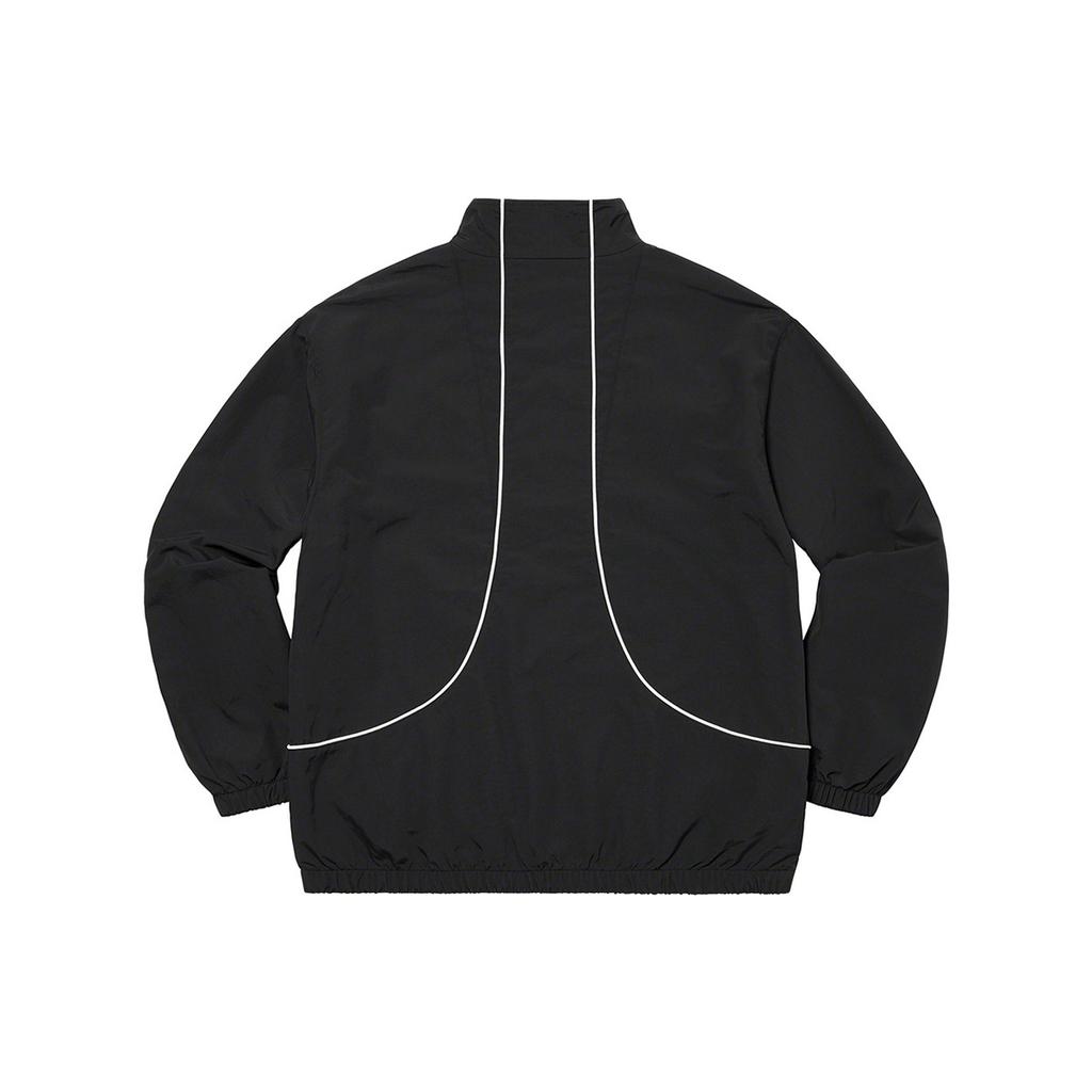 Supreme Piping Track Jacket 'Black White' Men's SUP-FW20-041