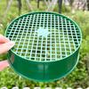 2PCS Multifuntional Soil Sifter Gardening Accessories Sand Soil Filter Gardening Sieve Plastic Gardening Sifter for Soil
