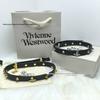 Vivienne Westwood Saturn Dornen Leder Punk Choker