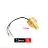 Universal Water Temperature Gauge Sensor 10MM 12Mm 14MM 16MM 17MM 21MM Head Plug 1/8 3/8 Thread Sensor